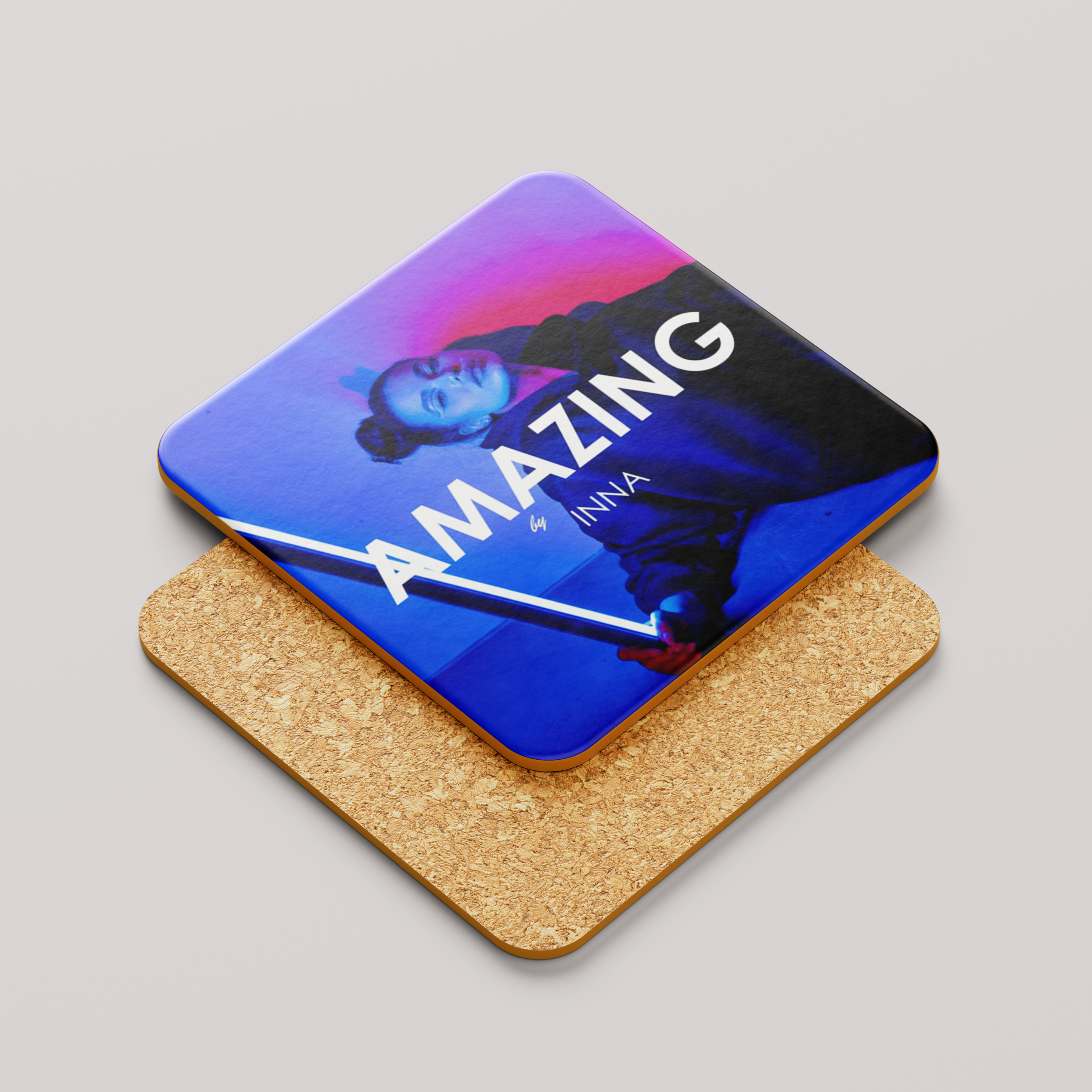 زیرلیوانی طرح INNA Amazing